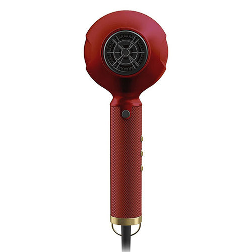 Seche-cheveux Babylis Pro de couleur rouge FX 2200 w vue de dos